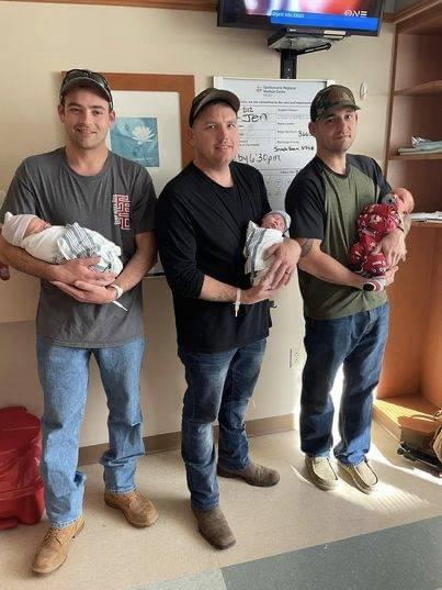 “Celebrating Simultaneous Fatherhood”: Three Firefighters from One Firehouse Become Dads within a Day.