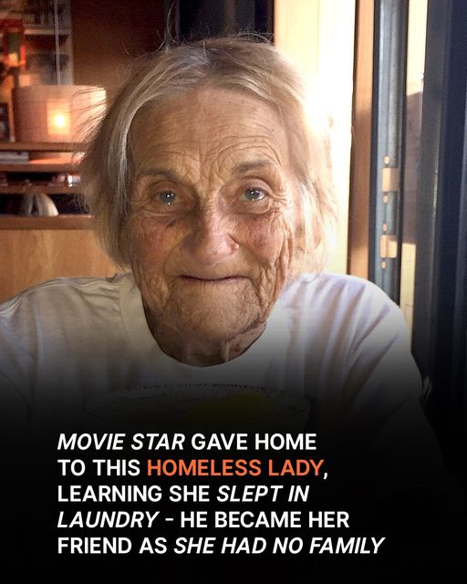 Movie Star Housed This Homeless Lady, Learning She Slept in Laundry – He Became Her Friend as She Had No Family