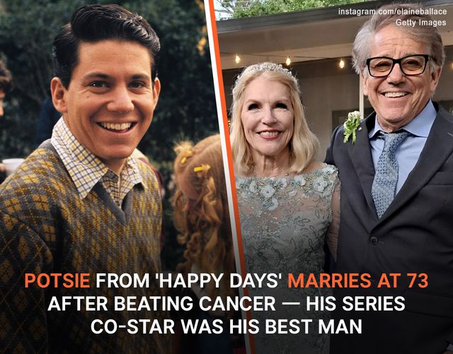 Anson Williams, a.k.a Potsie from “Happy Days,” just got married!