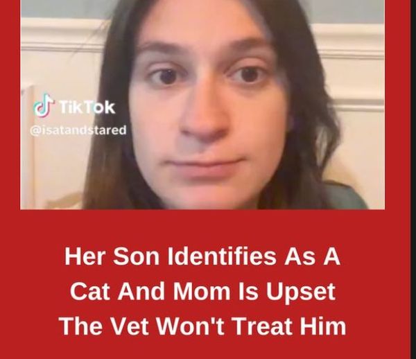 Her Son Identifies As A Cat And Mom Is Upset The Vet Won’t Treat Him