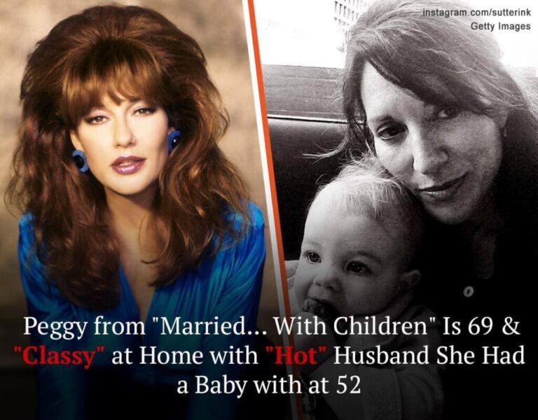 Katey Sagal, a.k.a. Peggy Bundy from “Married … With Children,” flaunted her wispy bangs and showed her home in rare photos!