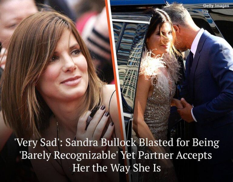 Sandra Bullock’s Late Partner Loved Her the Way She Was Yet Fans Said She Became ‘Barely Recognizable’