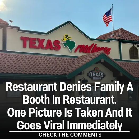 Restaurant Denies Family a Booth in Restaurant! One Picture Is Taken and It Goes Viral Immediately😱