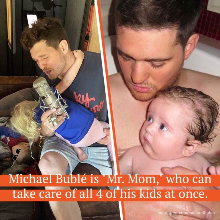 Michael Bublé is never afraid to be left alone with his kids. He creates ways to enjoy their bonding moment whenever his wife, Luisana Lopilato, is absent, and after four kids, he still holds an unquenchable enthusiasm for fatherhood.