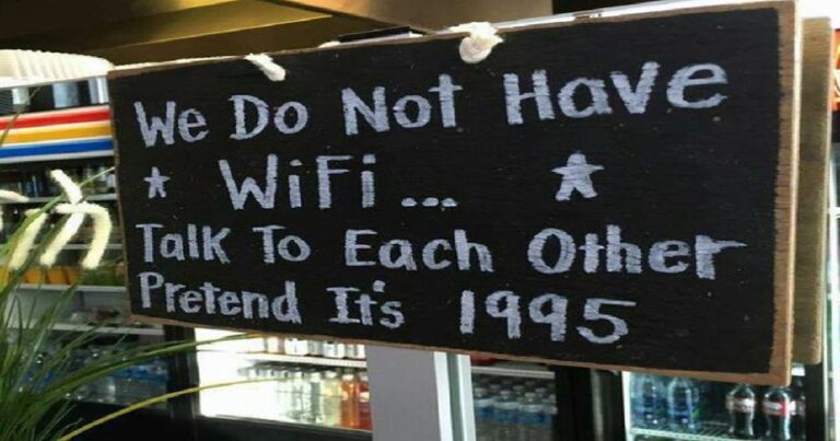 Café Refuses To Offer Wi-Fi And People Aren’t Sure How To Feel
