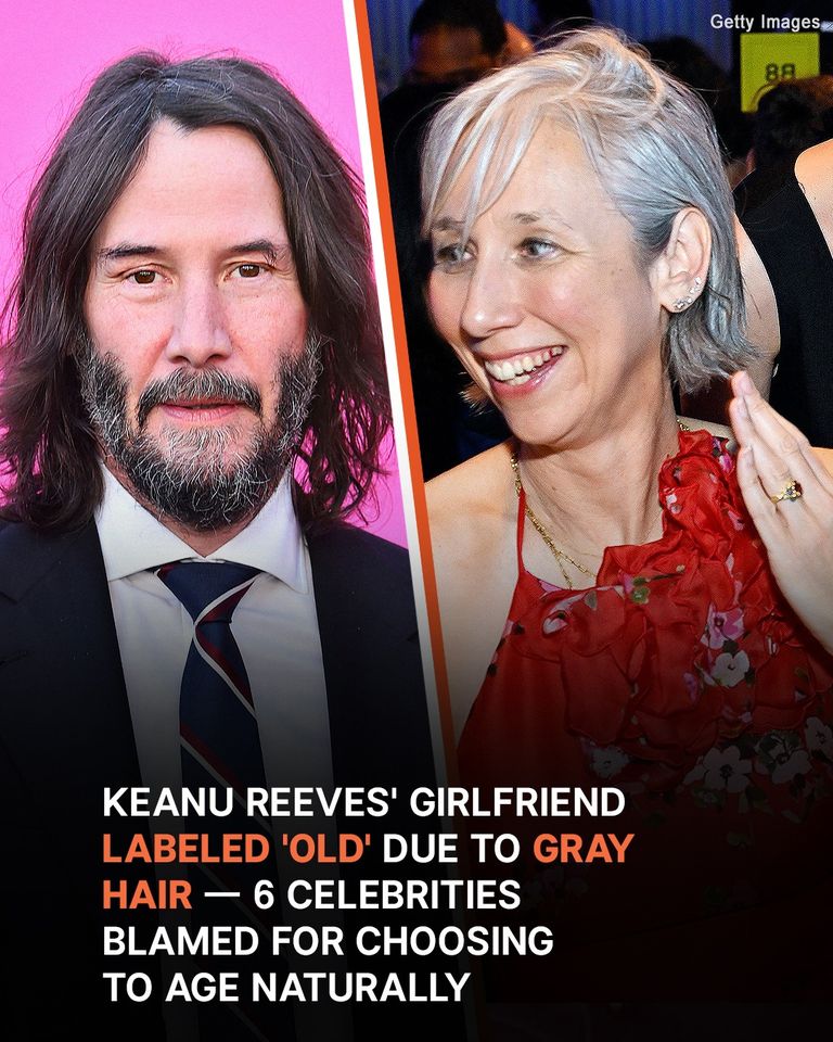 Keanu Reeve’s 50-year-old girlfriend labeled ’old’ due to her gray hair – but he gushes over his ’honey’ and is reportedly ready for a big announcement