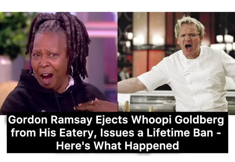 Gordon Ramsay Fires Whoopi Goldberg From His Restaurant and Bans Her Forever