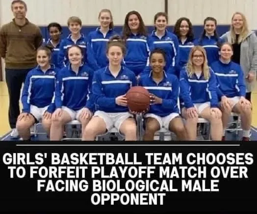Girls’ Basketball Team Chooses To Forfeit Playoff Match Over Facing Biological Male Opponent