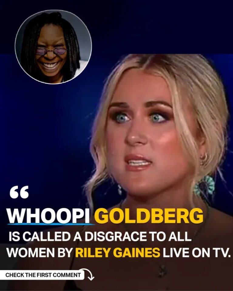 Whoopi Goldberg is called a disgrace to all women by Riley Gaines live on TV.