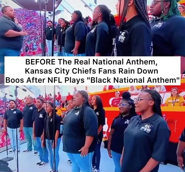 BEFORE The Real Nаtіonаl Anthem Plays After “Blасk Nаtіonаl Anthem”