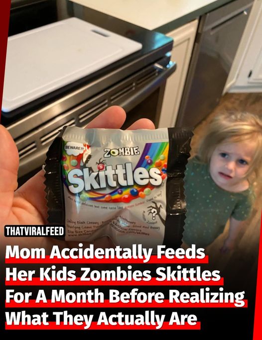 The mom never encountered a zombie-flavored one, so she thought her kids were just making it up. See it below!