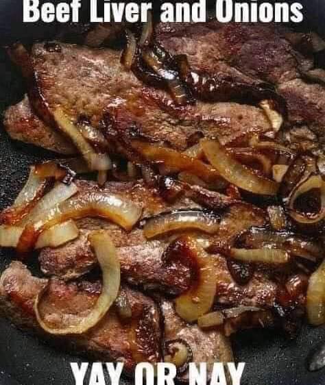 Beef liver & onions recipe below