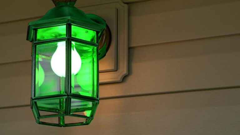 The Significance of Green Porch Lighting