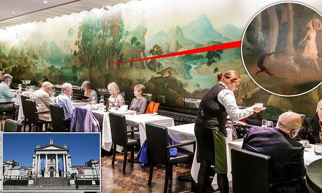 Huge Mural Was Painted 100 Years Ago, But Now The Restaurant Is Closing Because It’s “Offensive” See it below!!