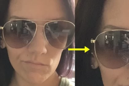 Mom Notices ‘Unsettling’ Reflection In Her Sunglasses After Taking A Selfie. See it below!