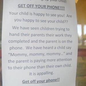 ‘Rude’ sign on daycare door goes viral after mother snaps photo of it… See more 👇🏻