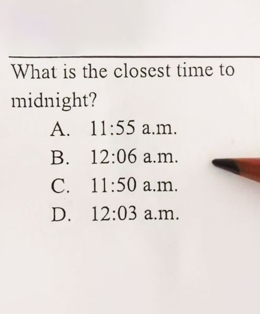 The Viral Math Puzzle: What’s the Closest Time to Midnight?