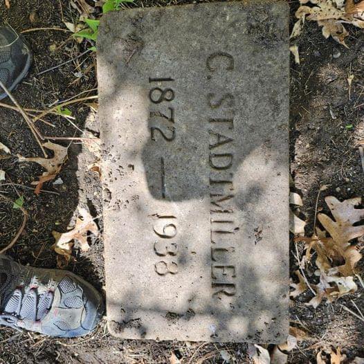 Found a tombstone on my property of my new house I just bought. What do I do now?