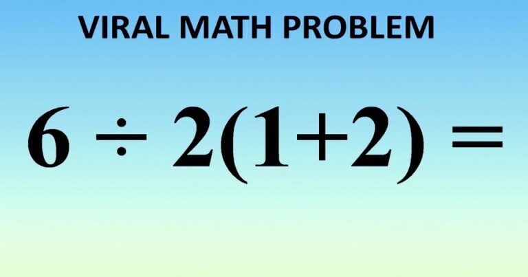 Mathematician Explains Correct Answer To Viral Math Problem