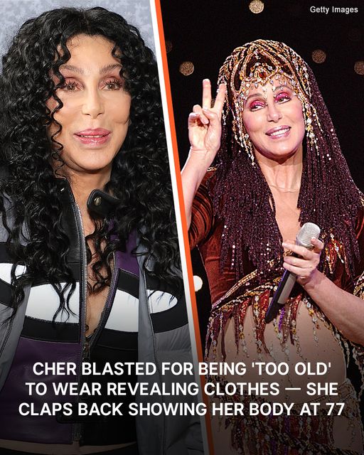 “You’re too old to dress like a 20-year-old,” an online user stated about Cher’s revealing outfits in her 70s.
