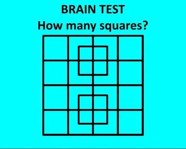 How Many Squares do you See?