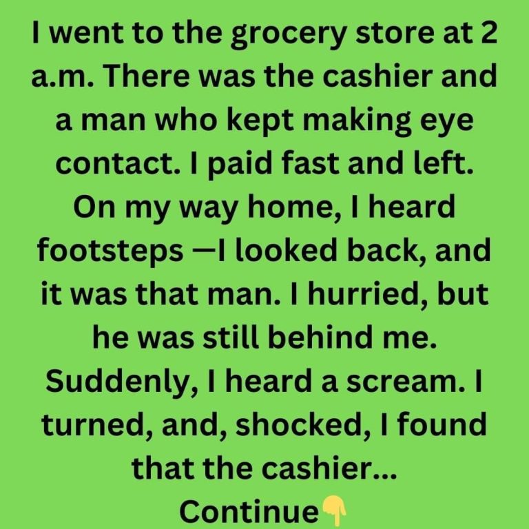 How a Quick-Thinking Cashier Saved Me from Danger