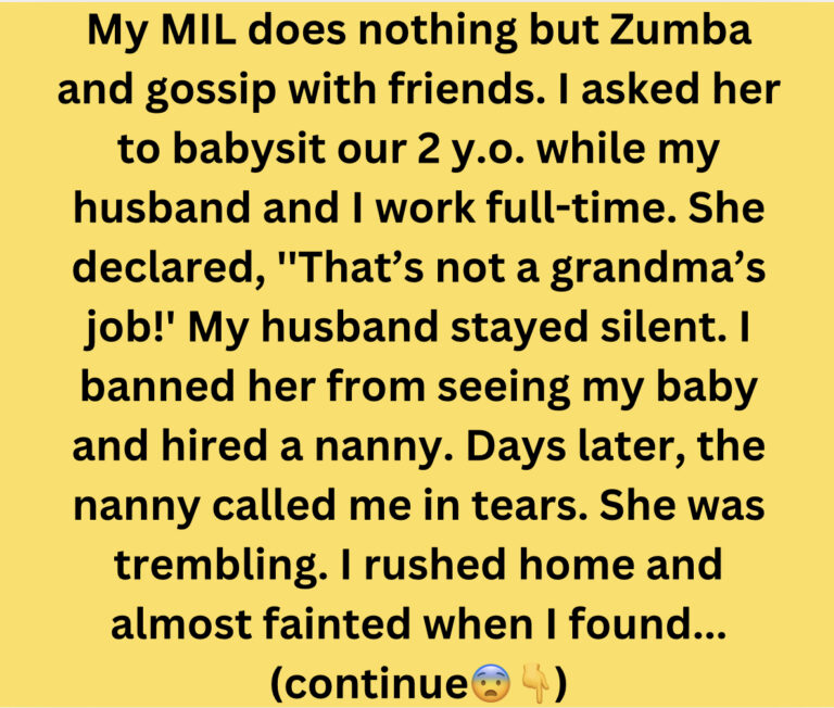 I Banned My MIL from Seeing My Baby Because She Refuses to Babysit