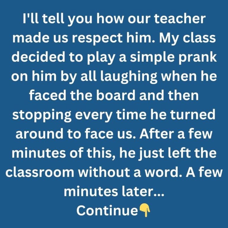 A Teacher’s Ultimate Gotcha Moment